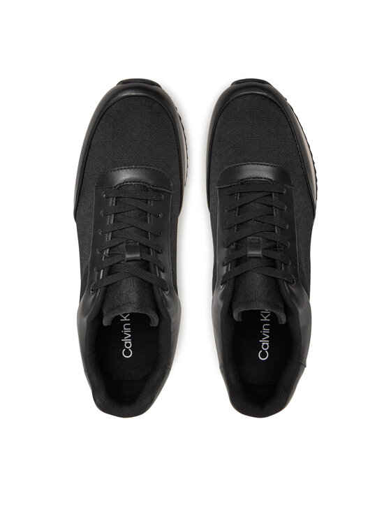 Calvin Klein Calvin Klein Sneakersy Runner Lace Up - Jacq HW0HW02413 Čierna