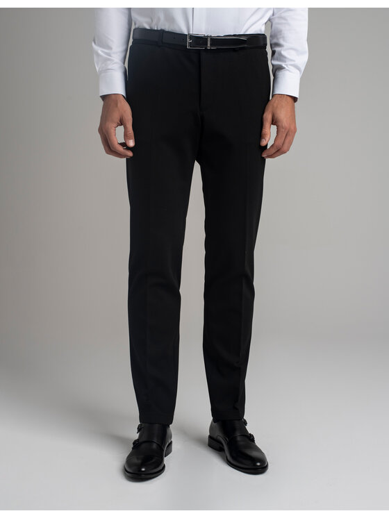 Spodnie garniturowe, rozmiar 50, Czarne, gavello/c