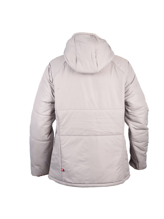 Jack Wolfskin Jack Wolfskin Kurtka przejściowa Bergland INS Hoody W Szary Regular Fit