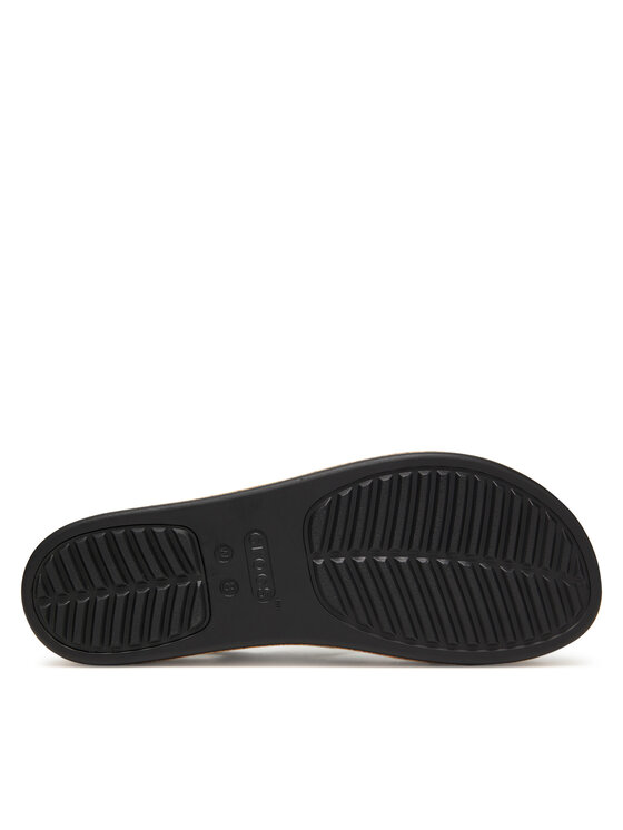Crocs Crocs Sandały Brooklyn Cork Low Wedge 211144 Czarny