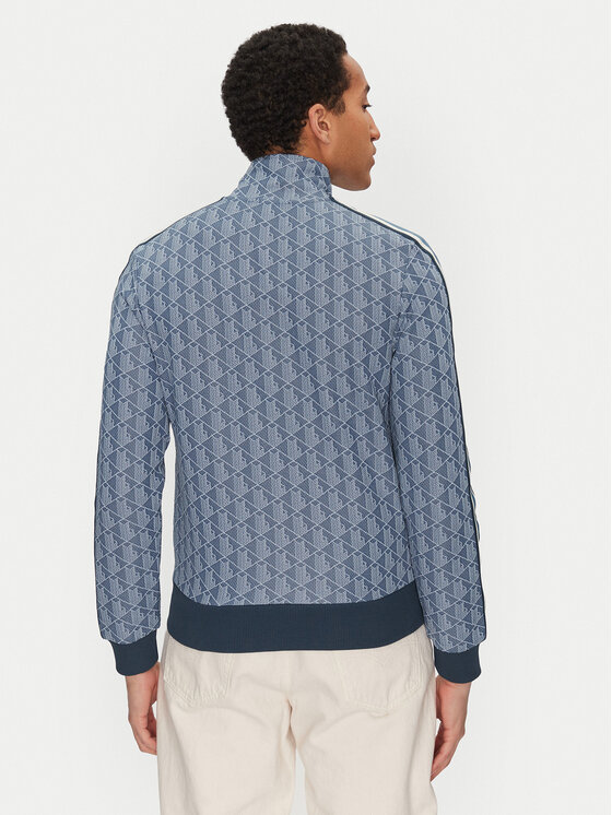 Lacoste Lacoste Bluza SH1368 Niebieski Regular Fit