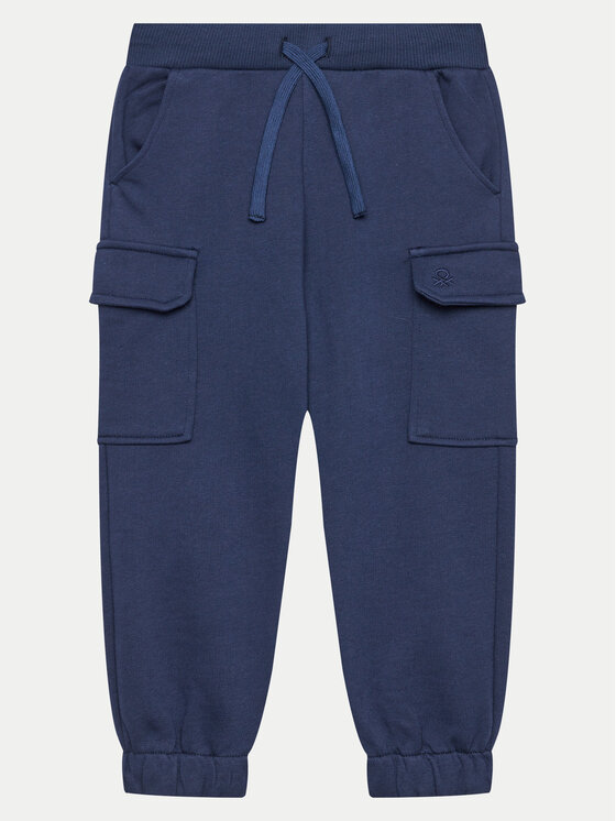 United Colors Of Benetton United Colors Of Benetton Donji dio trenerke 3FWYGF045 Tamnoplava Regular Fit