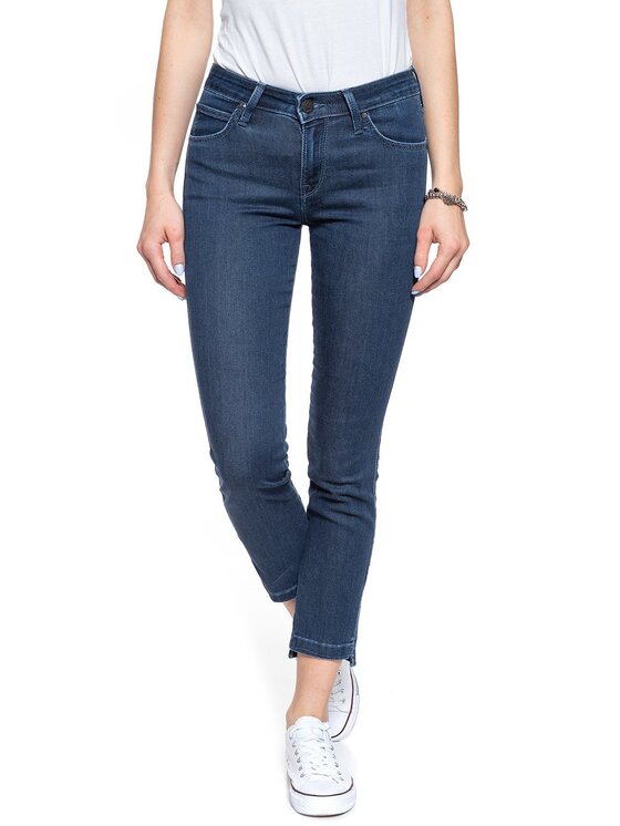 Lee Lee Jeansy SCARLETT Niebieski Skinny Fit