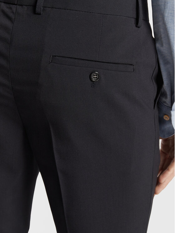 Lindbergh Lindbergh Oblek 30-61040 Tmavomodrá Slim Fit