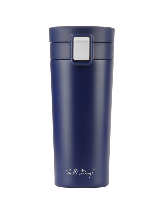Vialli Design Vialli Design Kubek termiczny KUBEK TERMICZNY 400ML FUORI GRANATOWY 7701 Granatowy