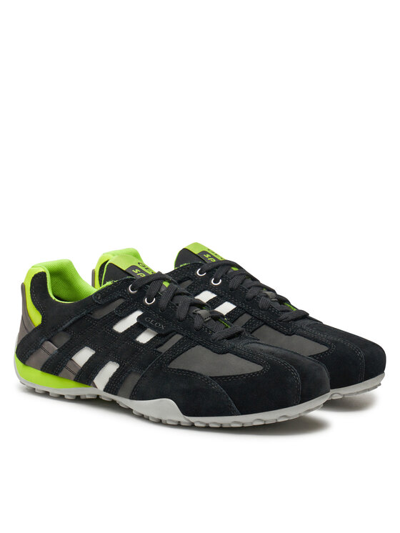 Geox Geox Sneakersy Uomo Snake U4507A 022EK C9151 Czarny