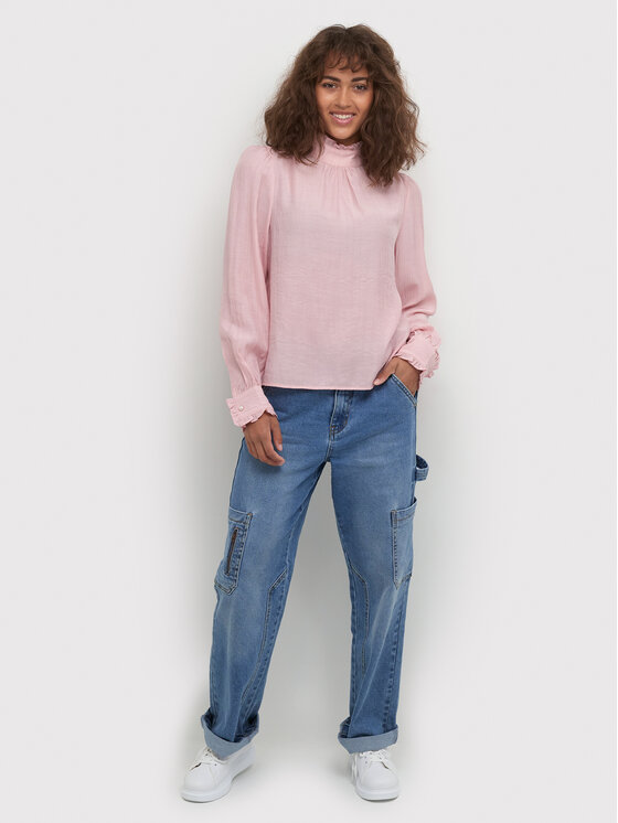 Cream Cream Majica CRAnny 10610923 Ružičasta Straight Fit