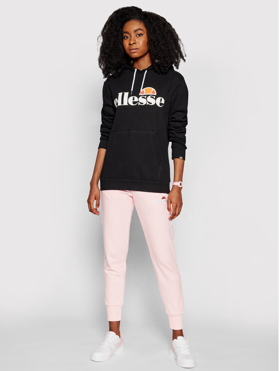 Ellesse Ellesse Džemperis ar kapuci Torices SGS03244 Melns Loose Fit