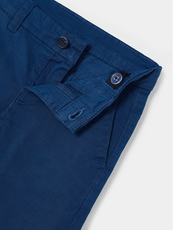 Mayoral Mayoral Pantaloni di tessuto 512 Blu scuro Regular Fit