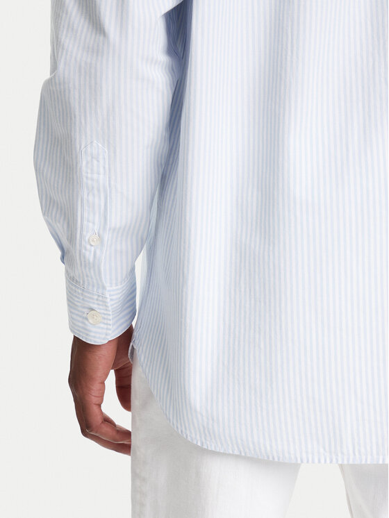 Tommy Hilfiger Tommy Hilfiger Πουκάμισο F1 Movie Bengal MW0MW41382 Γαλάζιο Regular Fit