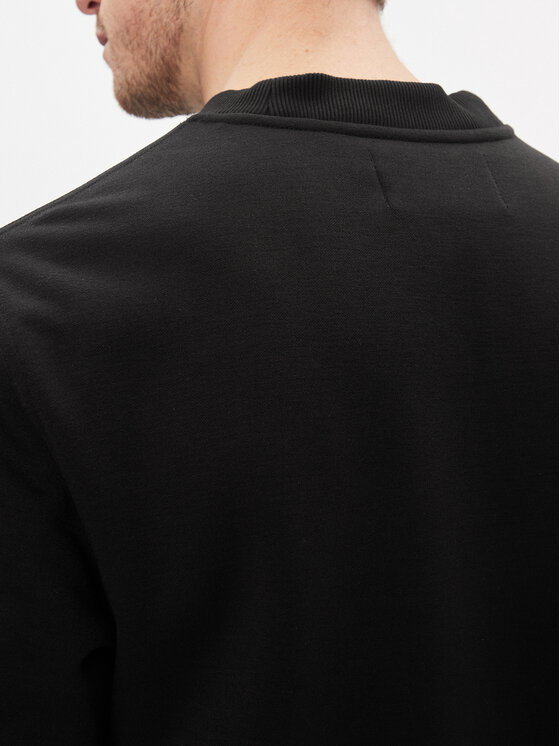 Calvin Klein Jeans Calvin Klein Jeans Μπλούζα Monologo J30J325028 Μαύρο Regular Fit