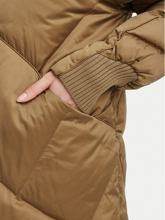 Marella Marella Kurtka puchowa Angus 2623486094 Brązowy jasny Regular Fit