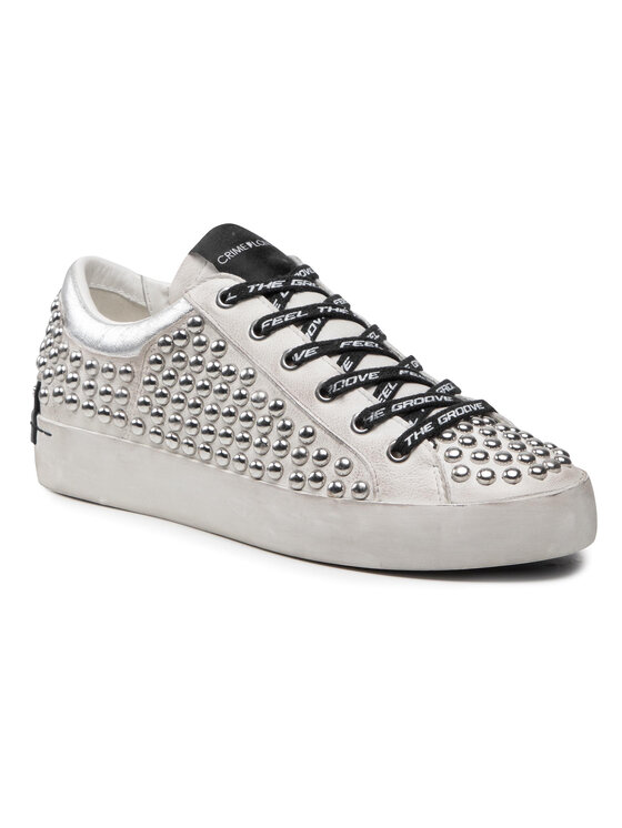 Crime London Sneakers Low Top Heritage 25401PP3.10 Grau Modivo