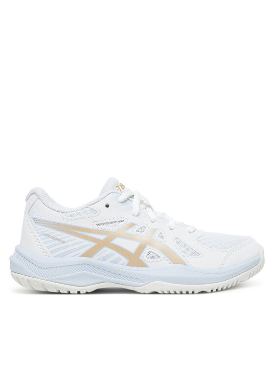 Încălțăminte pentru sporturi de interior Asics Upcourt 6 Gs 1074A045 Alb