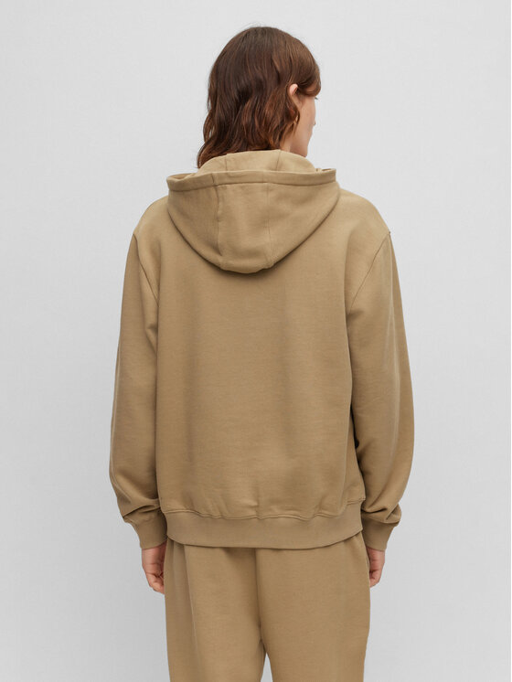 HUGO Hugo Bluza Dapo 50486478 Brązowy Relaxed Fit