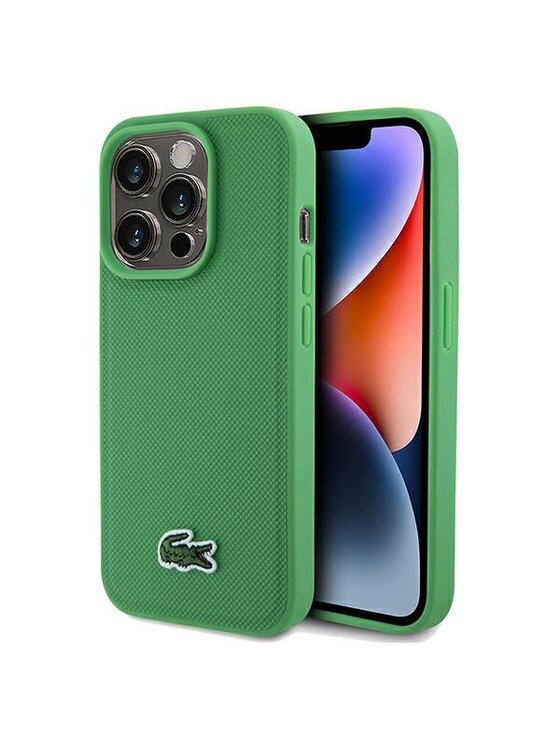 Lacoste Lacoste Etui na telefon iPhone 15 Pro Max Zielony