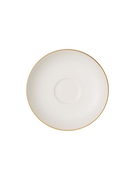 Villeroy & Boch Villeroy & Boch Spodek do filiżanki Villeroy & Boch Anmut Gold Biały