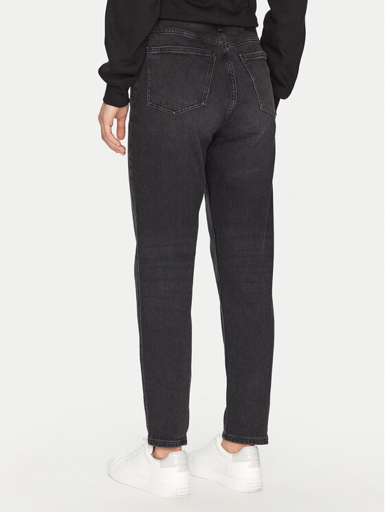 Calvin Klein Jeans Calvin Klein Jeans Traperice J20J224518 Crna Mom Fit