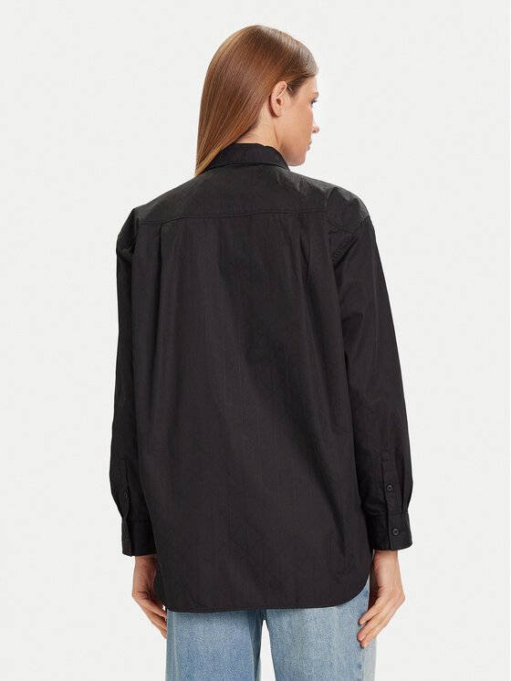 Calvin Klein Jeans Calvin Klein Jeans Πουκάμισο LV044D167G Μαύρο Relaxed Fit