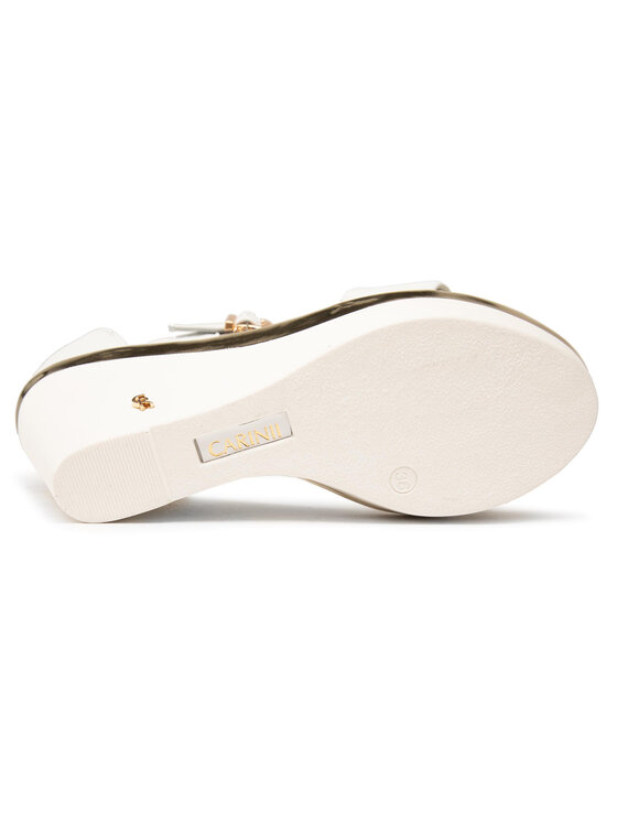 Sandali B5772 Bianco