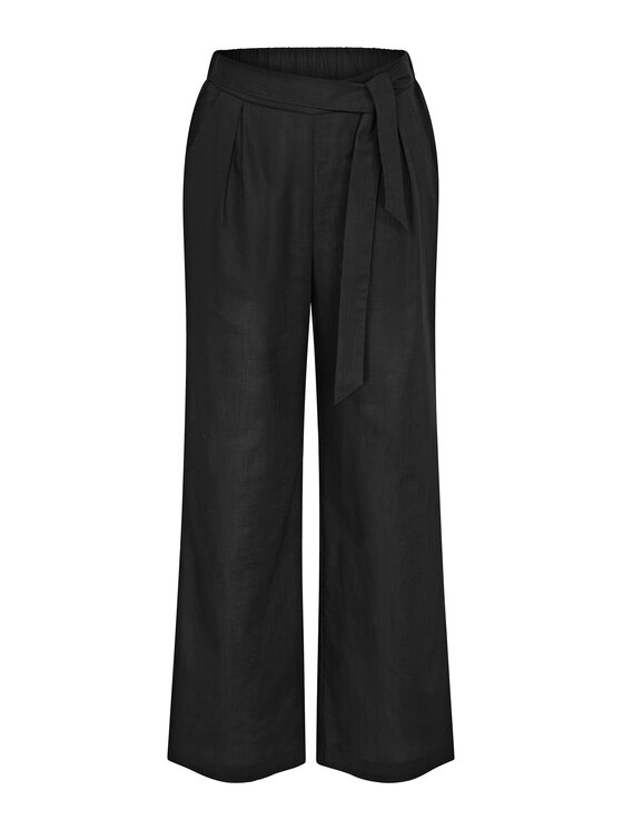 Triumph Triumph Medžiaginės kelnės Summer 10222571 Juoda Relaxed Fit