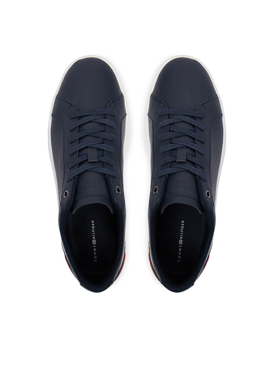 Tommy Hilfiger Tommy Hilfiger Laisvalaikio batai Th Court Premium FM0FM05879 Tamsiai mėlyna