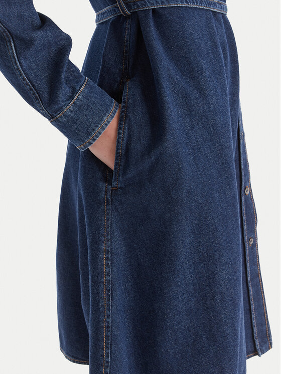 Weekend Max Mara Weekend Max Mara Jeans haljina Balenio 2525226081 Tamnoplava Regular Fit