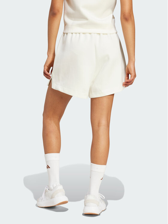 adidas adidas Szorty materiałowe 151625 Biały