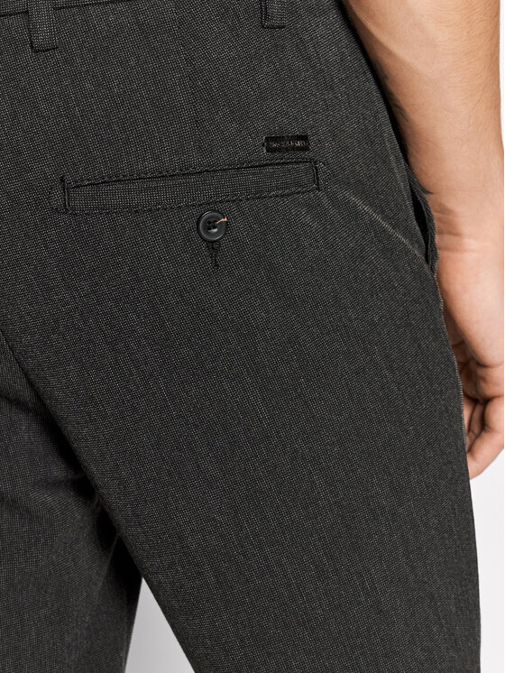 Jack & Jones Jack & Jones Chinosy Marco 12193553 Szary Slim Fit