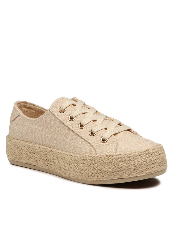 DeeZee DeeZee Espadrilles WSK1576-01 Bēšs