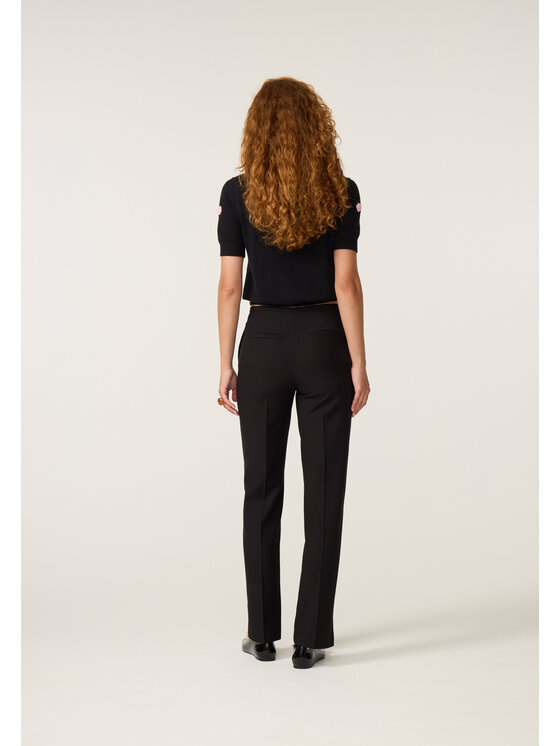 Fabienne Chapot Fabienne Chapot Spodnie materiałowe 6718-509-98 Czarny Regular Fit