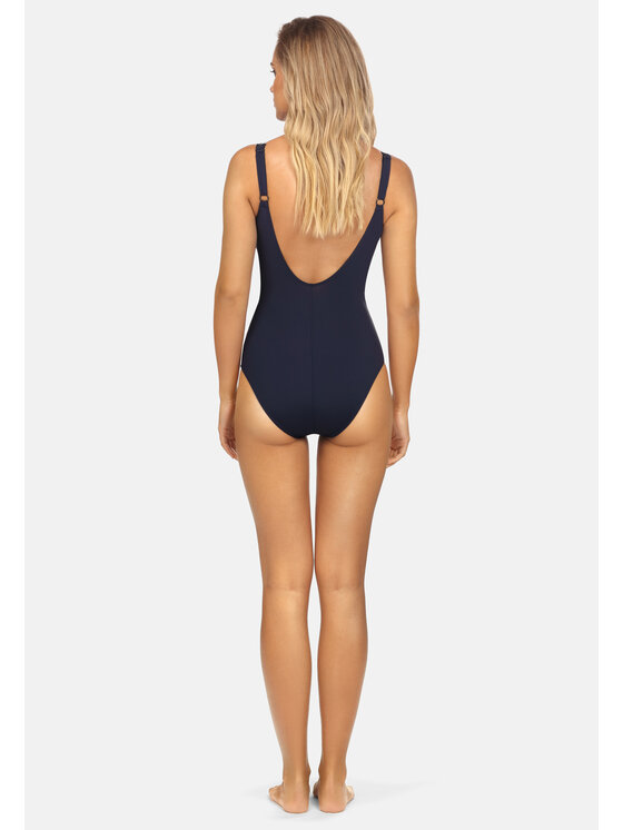 Miss Lou Miss Lou Costume da bagno ML025 Blu scuro