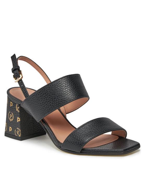 Pollini Pollini Sandali SA16106C1ITDP000 Črna