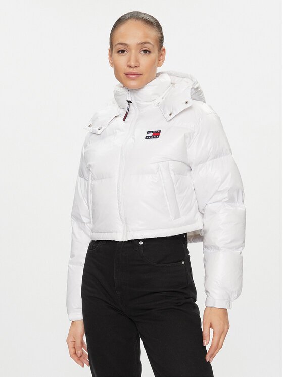 Tommy Jeans Tommy Jeans Пуховик Alaska DW0DW16572 Білий Regular Fit