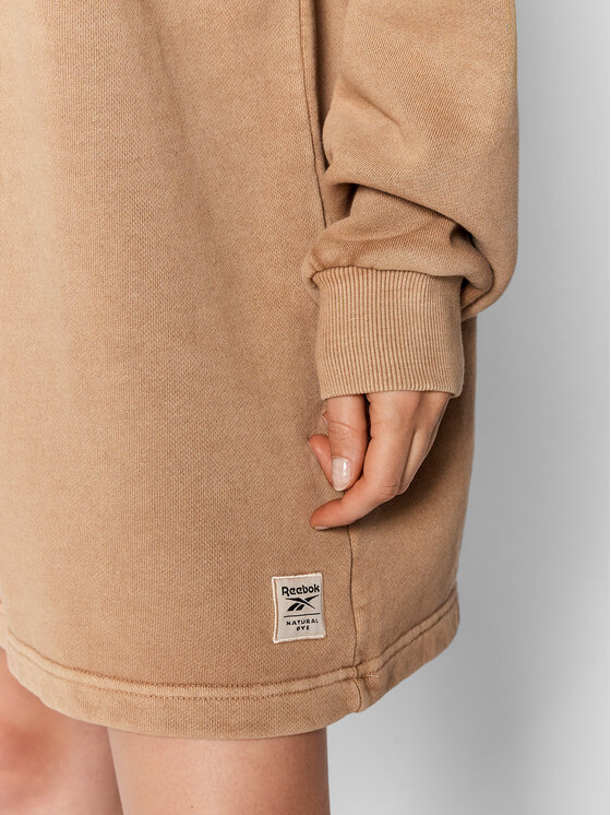 Reebok Reebok Плетена рокля Classics Natural Dye H11200 Кафяв Oversize