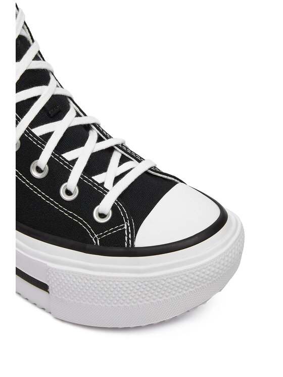 Converse Converse Tornacipő Chuck Taylor All Star Lift Double Stack A12975C Fekete