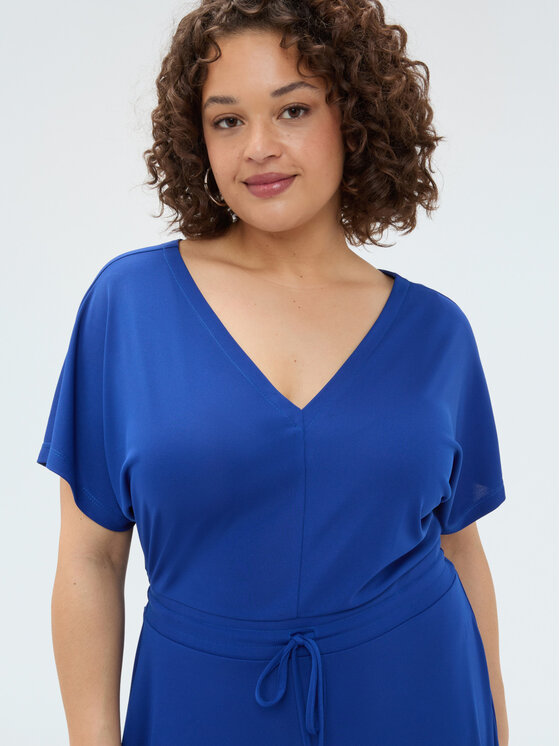 Fiorella Rubino Fiorella Rubino Sukienka wieczorowa 7002L001300N024 Niebieski A-Line Fit