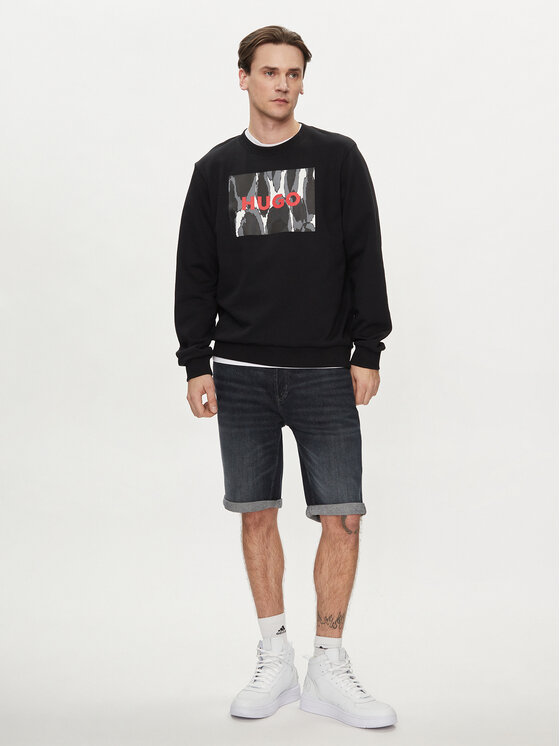 Hugo Jeansshorts 50515285 Dunkelblau Regular Fit | Modivo.de