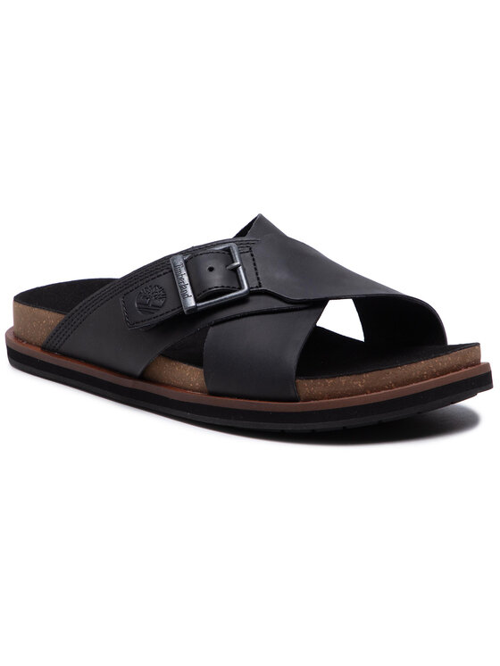 Timberland Timberland Iešļūcenes Amalfi Vibes Cross Slide TB0A2B65015 Melns