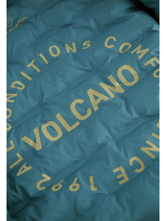 Volcano Volcano Kurtka puchowa J-SINTOR Niebieski Regular Fit