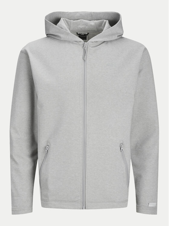 Jack&Jones Jack&Jones Majica dugih rukava Cloud 12253764 Siva Relaxed Fit