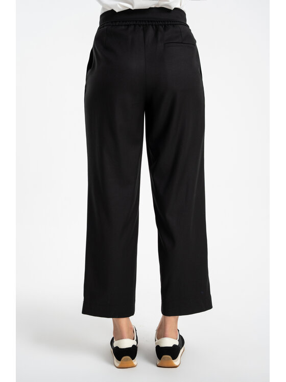CLICK CLICK Spodnie materiałowe 30-371 Czarny Relaxed Fit
