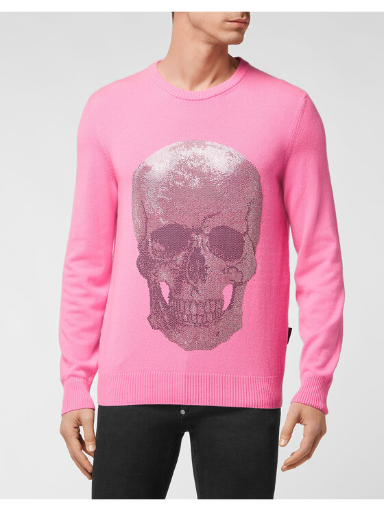 PHILIPP PLEIN PHILIPP PLEIN Longsleeve 1637 Rosa Regular Fit