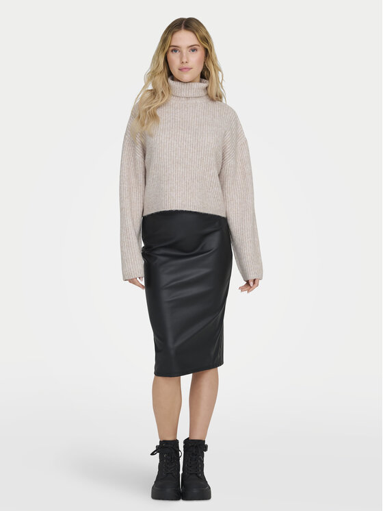ONLY ONLY Dolčevita Melanie 15321177 Bež Regular Fit