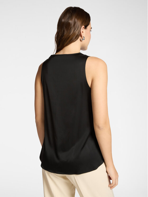 Elena Mirò Elena Mirò Bluzka D112P000032N050 Czarny Regular Fit
