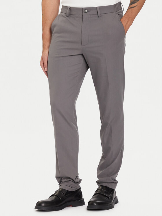 BOSS BOSS Chino hlače P-Kaiton1 50543945 Siva Slim Fit
