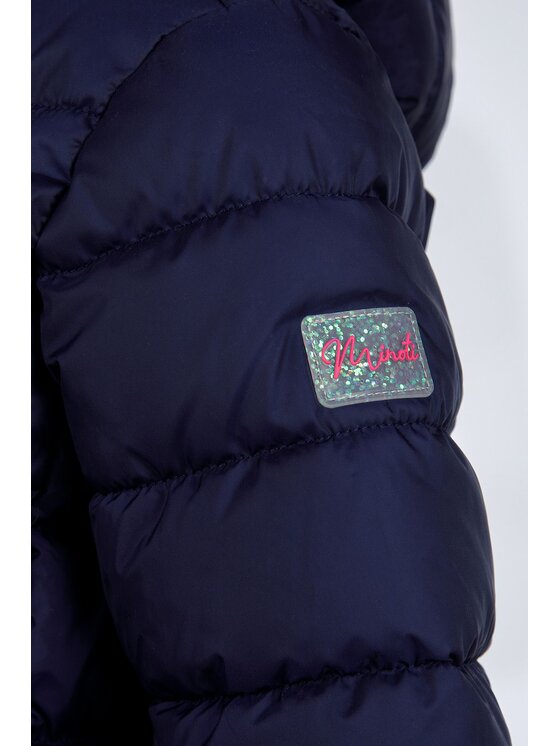 MINOTI MINOTI Kurtka zimowa 18COAT 2 Granatowy Regular Fit