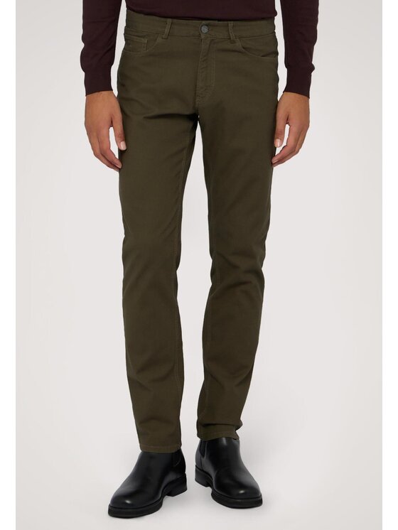 Trussardi Trussardi Pantalone da abito P704H004808N025 Verde Skin Fit