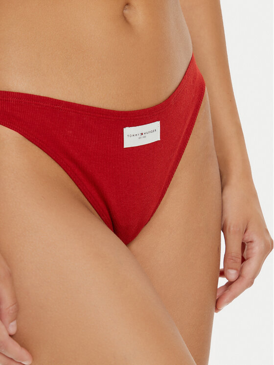 Tommy Hilfiger Tommy Hilfiger Sada 3 kusů string kalhotek UW0UW05189 Barevná