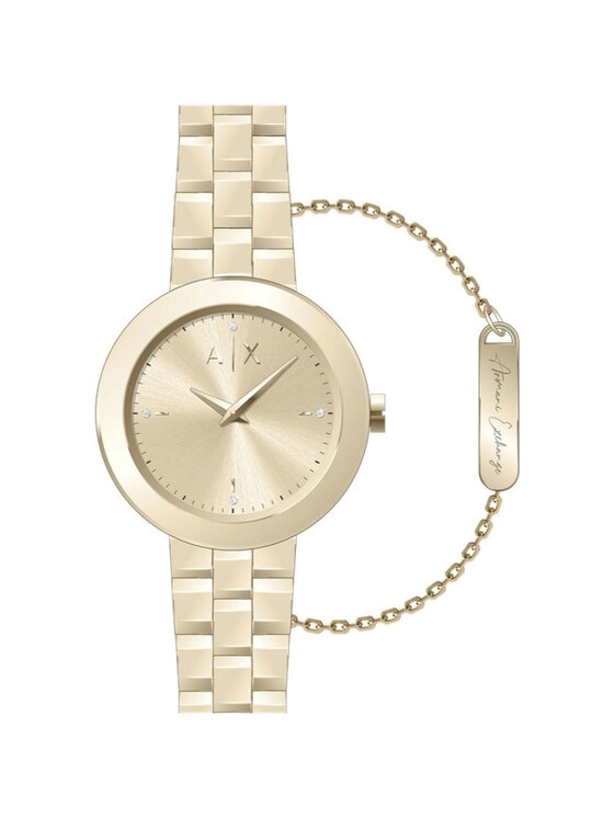 Armani Exchange Armani Exchange Zegarek AX7177SET Złoty